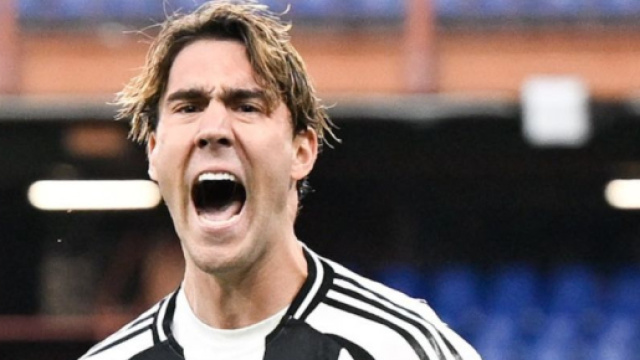 Dusan Vlahovic, attaccante della Juventus. Foto &copy; Juventus FC