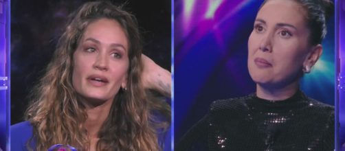 In foto Helena e Jessica al Grande fratello © Mediaset.
