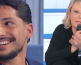 Gianmarco Steri e Maria De Filippi - screenshot © Canale 5.