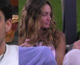 Lorenzo Spolverato, Helena Prestes e Iago Garcia - screenshot © Mediaset.