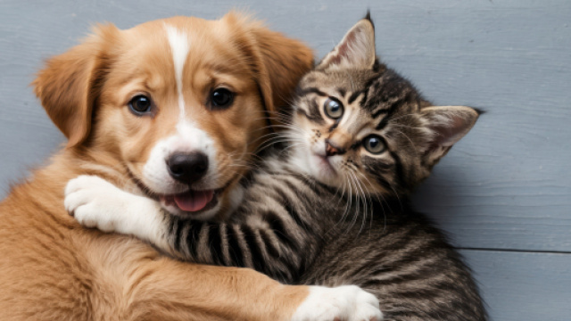 Immagine di due animali domestici © freepik