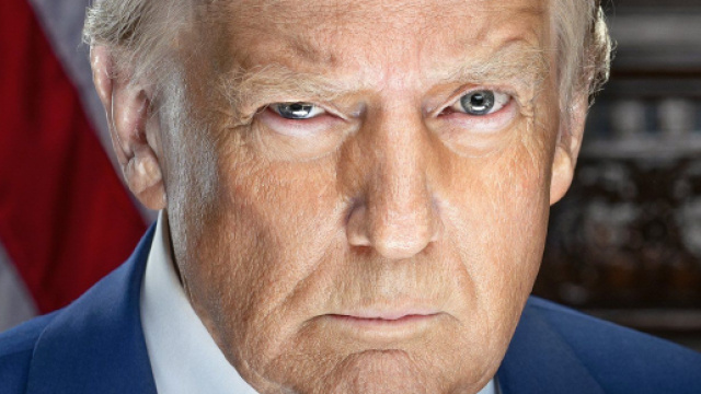 Ritratto ufficiale di Donald Trump del 2025 © Wikimedia Commons.