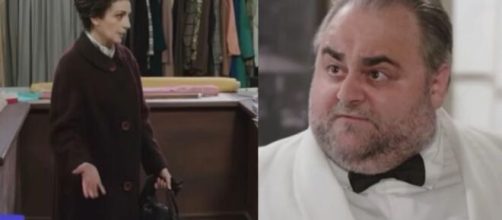 In foto Ciro e Concetta de Il Paradiso delle signore, screenshot © Rai 1.