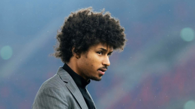 Adeyemi prima della gara &copy; pagina Borussia Dortmund Facebook