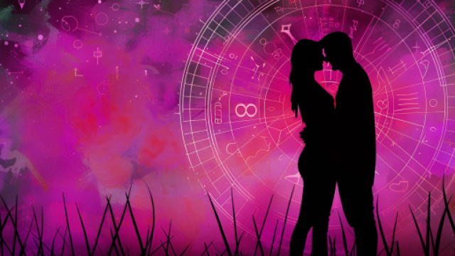 Immagine dello zodiaco e di una coppia © freepik