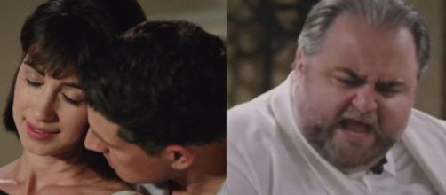 In foto Ciro, Elvira e Salvo de Il Paradiso delle signore © Rai 1.