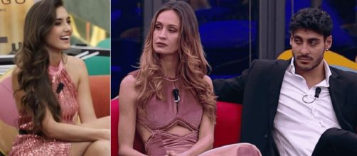 Zeudi Di Palma, Helena Prestes e Javier Martinez - screenshot © Mediaset.