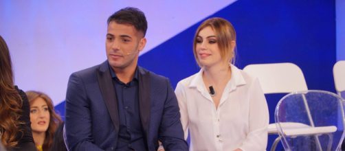 Aldo Palmieri e Alessia Cammarota (© Uomini e Donne/Mediaset).