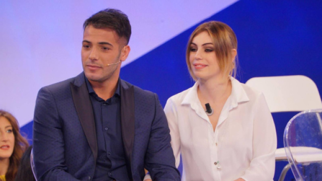 Aldo Palmieri e Alessia Cammarota (&copy; Uomini e Donne/Mediaset).