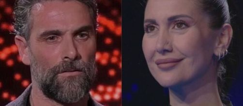 Jessica Morlacchi e Luca Calvani al Grande Fratello © Mediaset.