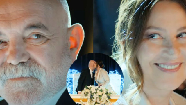 In foto Guzide e Sezai sposi screenshot &copy; Tradimento.