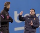 Xavi in allenamento col Barcellona - © Screenshot YouTube