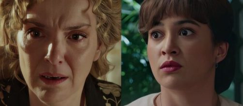 Cruz e Catalina in una scena de La Promessa © Mediaset.