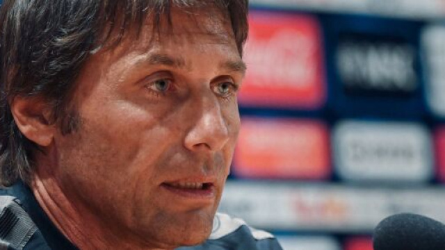 Antonio Conte, allenatore del Napoli. Foto &copy; Napoli