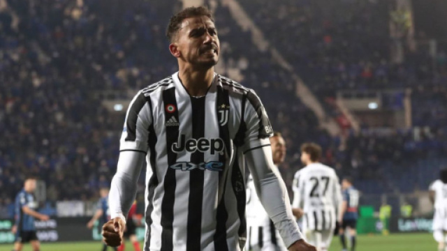 Danilo mentre esulta © Instagram