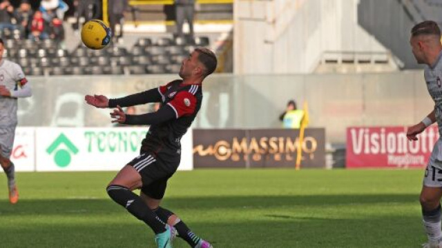 L'attaccante del Foggia, Jacopo Murano - &copy; Facebook / Foggia Calcio