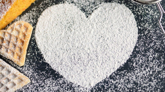 Cuore di zucchero a velo © Pixabay