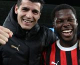 Alvaro Morata e Yunus Musah. Foto © Milan