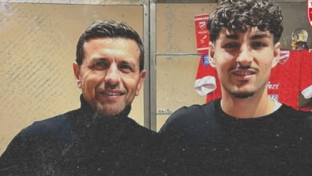 Prima foto di Lorenzo Chiarella al Teramo - &copy; Teramo Calcio