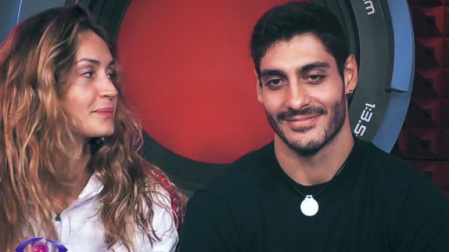 Helena Prestes e Javier Martinez (&copy; Grande Fratello/Mediaset).