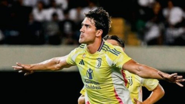 Dusan Vlahovic, attaccante della Juventus &copy; Instagram