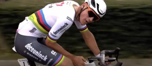 Mathieu Van der Poel - © Screenshot Eurosport.