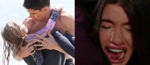Kelly, Finn e Steffy - screenshot © Beautiful