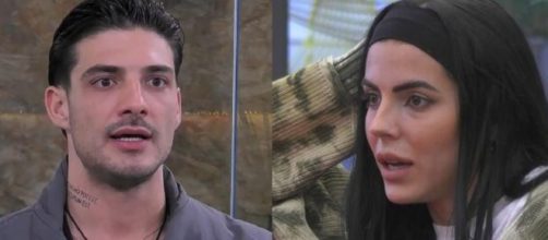 Lorenzo Spolverato e Shaila Gatta - screenshot © Mediaset.