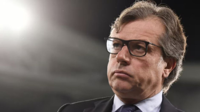 Cristiano Giuntoli, direttore sportivo della Juventus. Foto &copy; Sky Sport