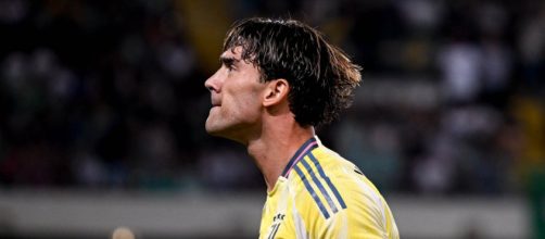 Dusan Vlahovic, attaccante della Juventus © X