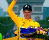 Chris Froome in maglia gialla al Tour de France - © Youtube Tour de France.