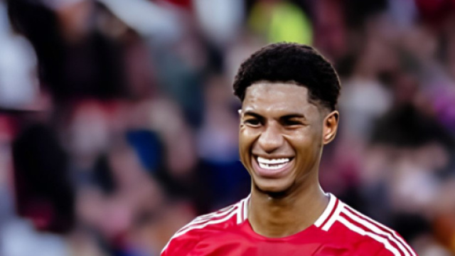 Marcus Rashford con la maglia del Manchester United © profilo Instagram marcusrashford