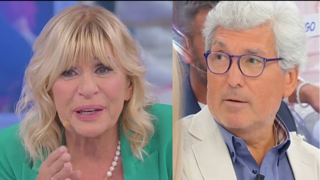 Gemma Galgani e Mario Lenti - &copy; Canale 5.