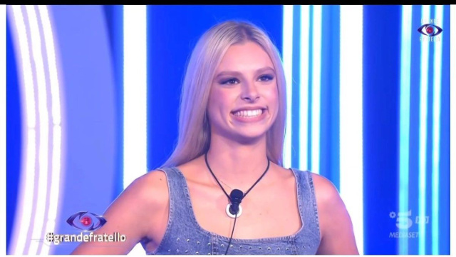 Giulia Soponariu, concorrente del Grande Fratello - © Mediaset.