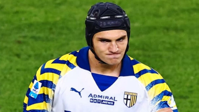 L'attaccante Mateo Pellegrino &copy; Foto Profilo Instagram Parma Calcio