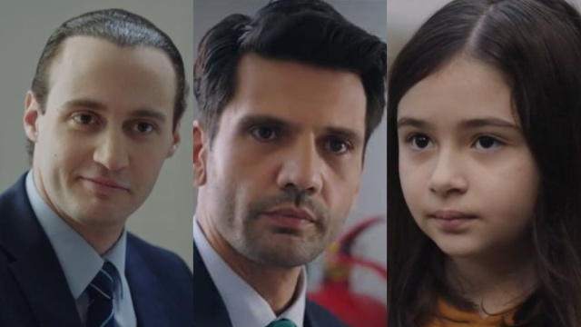 Ridvan, Ilgaz e Defne – screenshot © Segreti di famiglia.