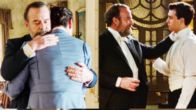 Alonso e Curro in scena © La Promessa.