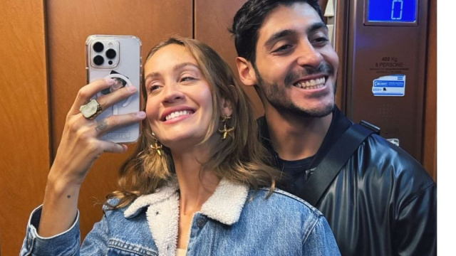 Helena Prestes e Javier Martinez © Instagram.