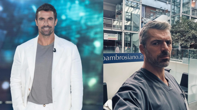 In foto İbrahim Çelikkol e Luca Argentero – © Instagram.