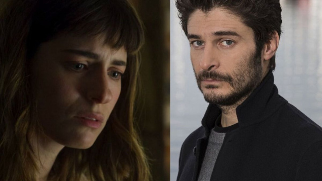 In foto: Maria Chiara Giannetta e Lino Guanciale © Rai 1.