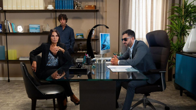 In foto Marina, Eugenio e Vinicio © Rai.