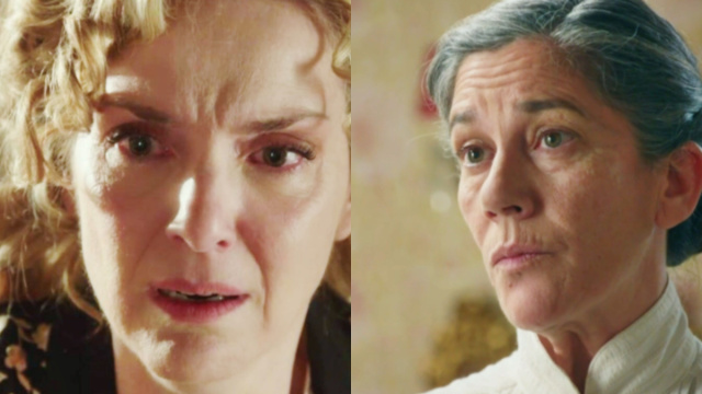 Cruz e Petra in scena © La Promessa.