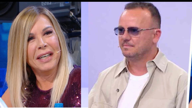 Anna Pettinelli e Gigi D’Alessio © Canale 5.