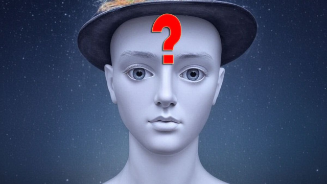 Testa con punto interrogativo sulla fronte - © Grok IA.