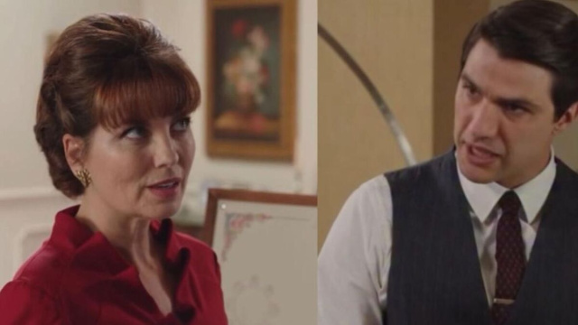 In foto Marcello e Adelaide nella soap © Rai.