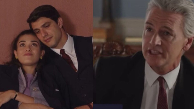 In foto Marcello, Umberto e Rosa © Rai 1