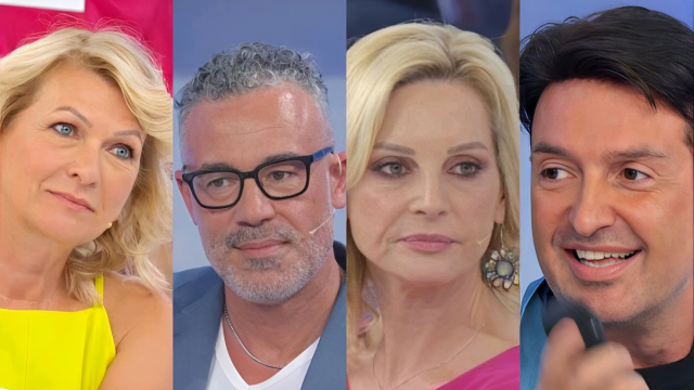 Magda, Sebastiano, Isabella e Christian - screenshot © Canale 5