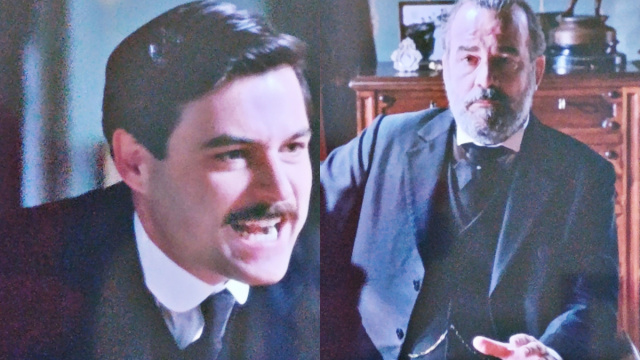 Manuel e Alonso in scena © La Promessa