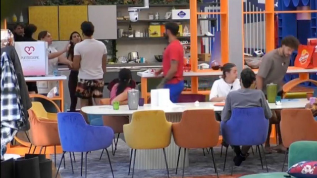 Omer Elomari e Jonas Pepe © Grande Fratello / Mediaset.