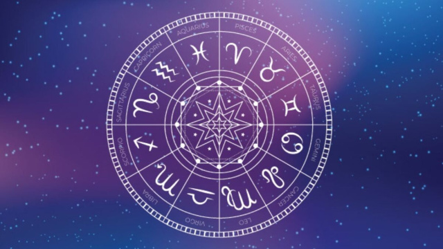 Una ruota zodiacale completa con i 12 segni astrologici © Pixabay.